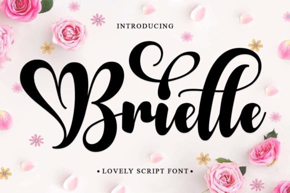 Brielle: Elegant Handwritten Font for Real Projects