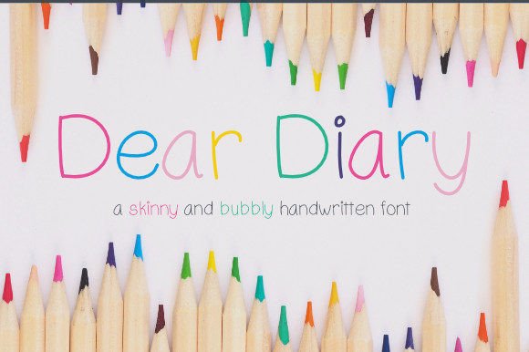 Dear Diary: The Handwritten Font That Brings Digital Planners to Life