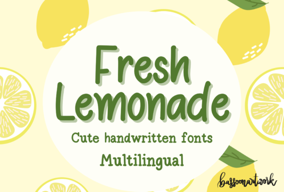 Fresh Lemonade Font