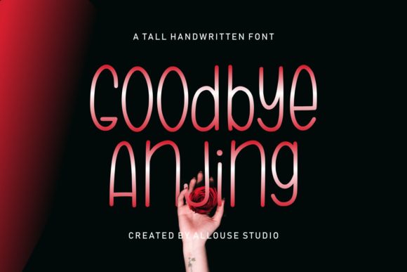 Goodbye Anjing: The Handwritten Font That Feels Like a Personal Note