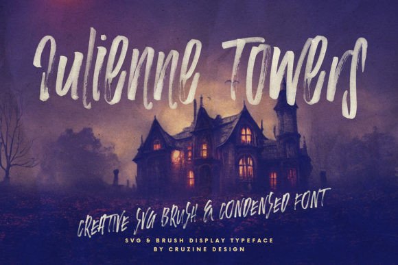 Julienne Towers: A Bold Handwritten Font for Confident Design