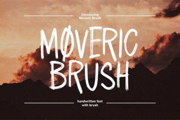 Moveric Brush: A Handwritten Font That Just Works