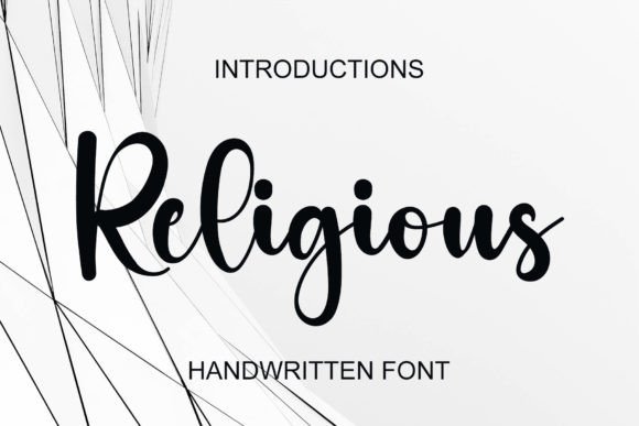Religious: A Modern Handwritten Font