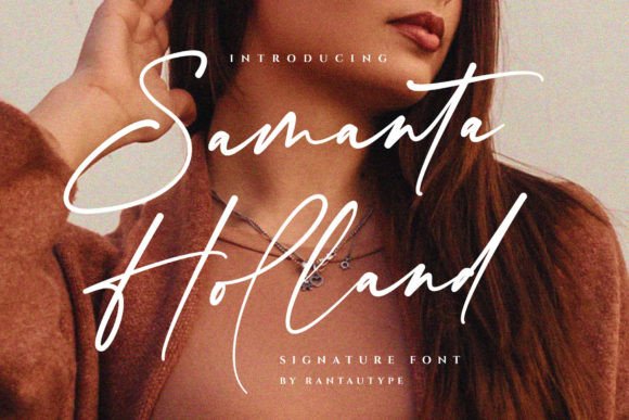 Samanta Holland: The Elegant Handwritten Font That Elevates Every Design