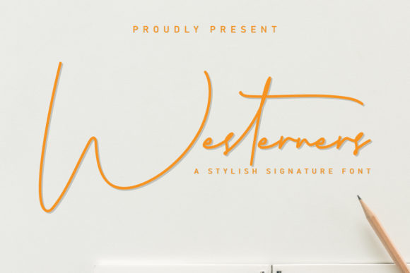 Westerners: A Delicate Handwritten Font for Meaningful Design